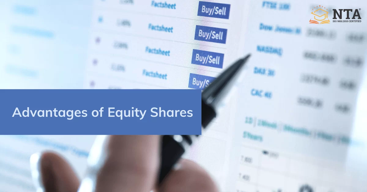 Advantages of Equity Shares